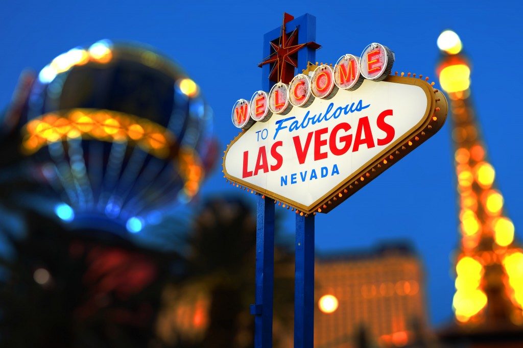 Welcome to Las Vegas neon sign