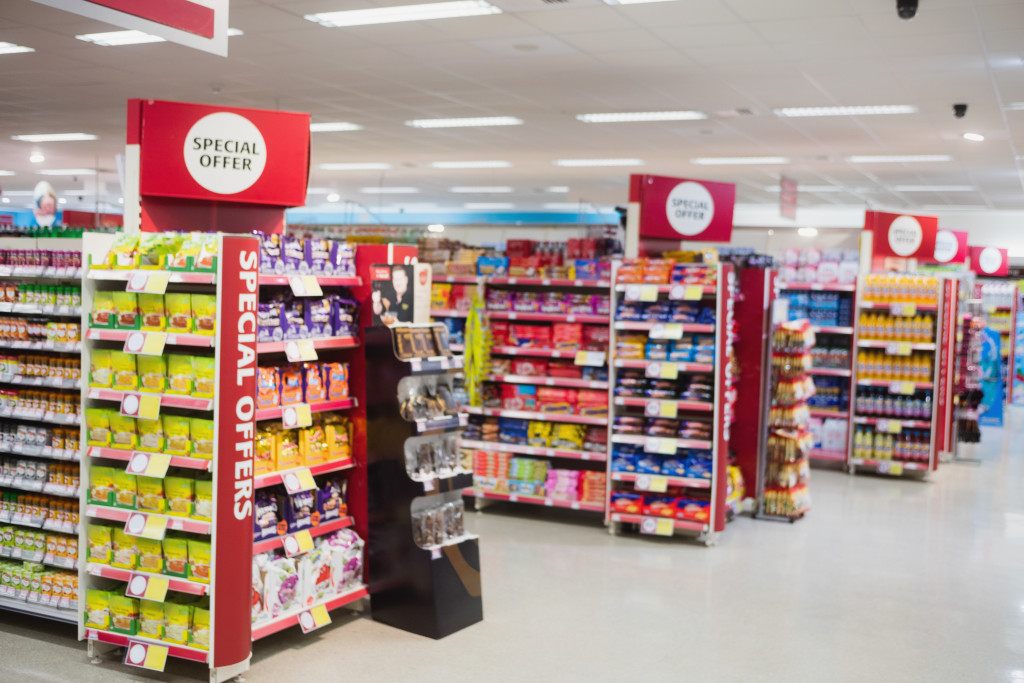 A local supermarket