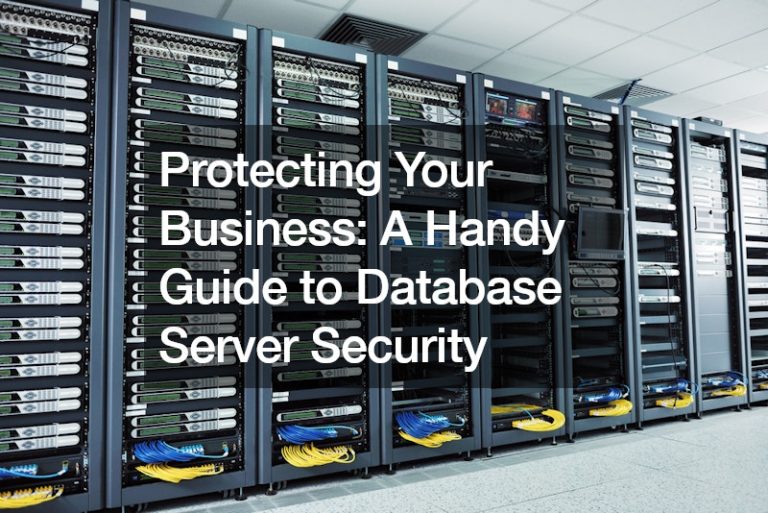 Protecting Your Business A Handy Guide to Database Server Security
